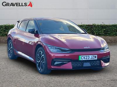 Used 2023 Kia EV6 77.4kWh GT-Line Hatchback 5dr Electric Auto (225 bhp) runway red at Gravells