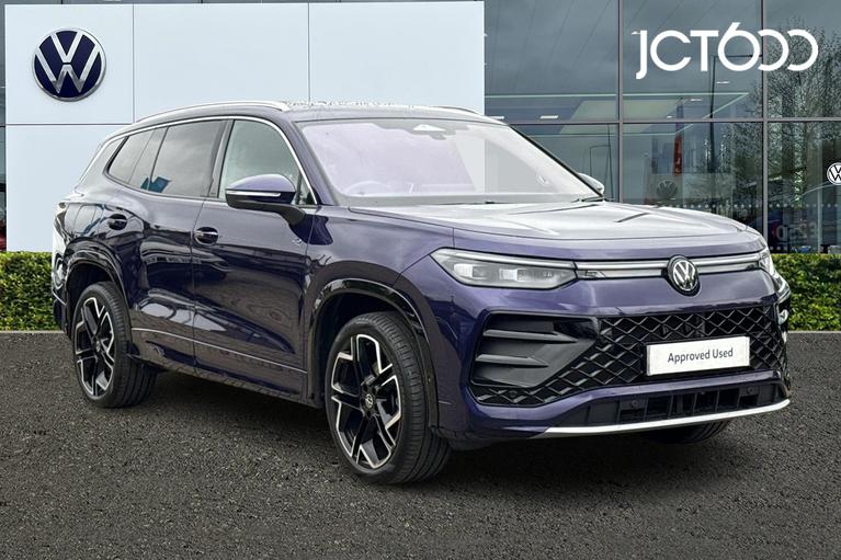 Used 2026 Volkswagen Tayron 1.5 TSI eHybrid R-Line 5dr DSG6 Purple at JCT600