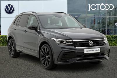 2024 VOLKSWAGEN Tiguan 1.5 TSI Black Edition SUV 5dr Petrol DSG Euro 6 (s/s) (150 ps) at JCT600