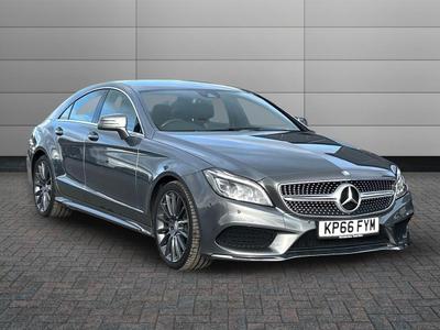 Used 2016 Mercedes-Benz CLS 2.1 CLS220d AMG Line Coupe 4dr Diesel G-Tronic+ Euro 6 (s/s) (177 ps) at Sinclair Direct