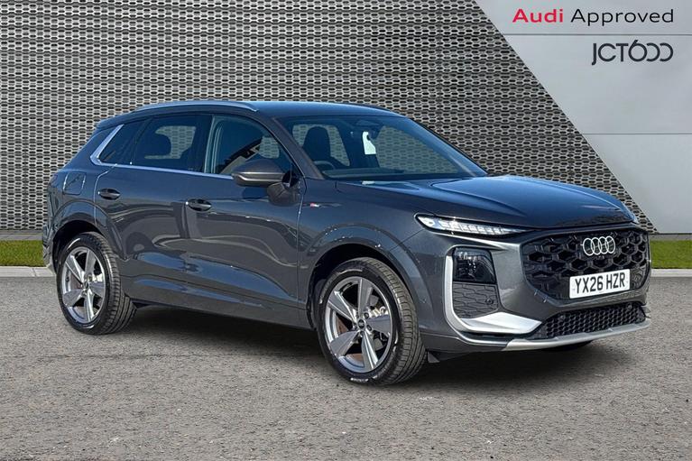Used 2026 Audi Q3 1.5 TFSI S Line 5dr S Tronic Grey at JCT600