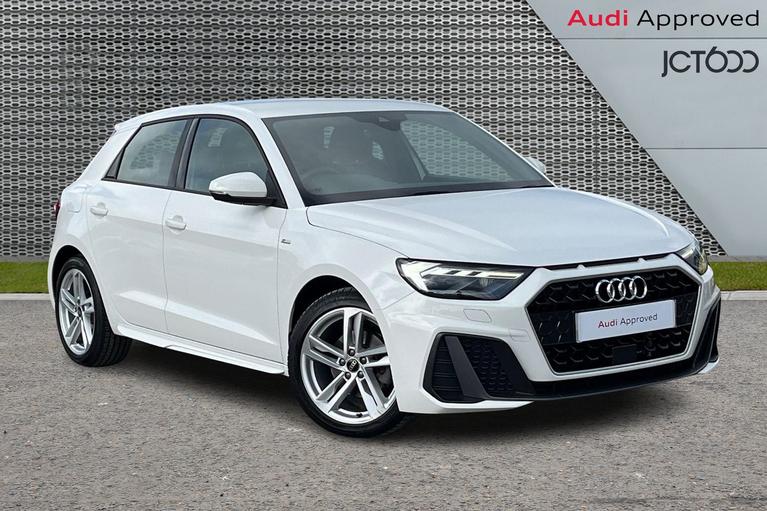 Used 2022 AUDI A1 30 TFSI 110 S Line 5dr S Tronic [Tech Pack] Shell white, solid at JCT600