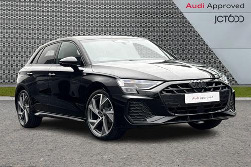 AUDI A3 1.5 TFSI Black Edition Sportback 5dr Petrol S Tronic Euro 6 (s/s) (150 ps)