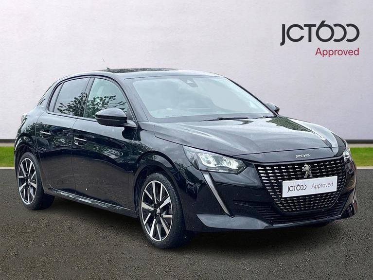 Used 2020 PEUGEOT 208 1.2 PureTech Allure Premium Hatchback 5dr Petrol Manual Euro 6 (s/s) (100 ps) Black at JCT600