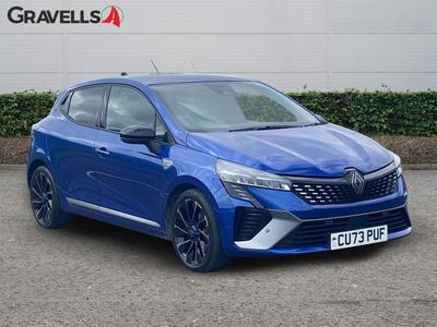 Used 2023 Renault CLIO 1.0 TCe esprit Alpine Hatchback 5dr Petrol Manual Euro 6 (s/s) (90 ps) Blue at Gravells
