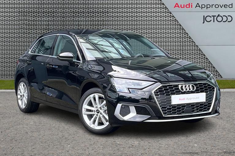 Used 2024 AUDI A3 1.4 TFSIe 40 Sport Sportback 5dr Petrol Plug-in Hybrid S Tronic Euro 6 (s/s) 13kWh (204 ps) Black at JCT600