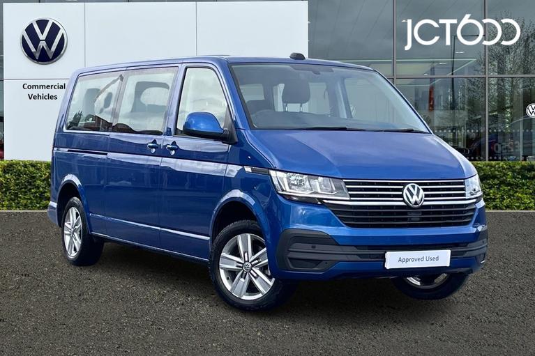 Used 2023 HONDA Transporter Shuttle SE Minibus DSG LWB Euro 6 150ps *AIR CON*8 SEATS*PARKING SENSORS* Ravenna Blue at JCT600