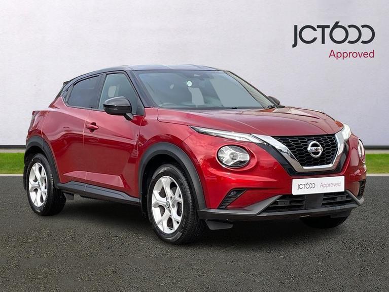 Used 2020 Nissan Juke 1.0 DIG-T N-Connecta SUV 5dr Petrol Manual Euro 6 (s/s) (117 ps) Red at JCT600