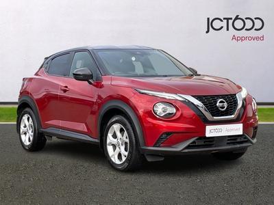 2020 NISSAN Juke 1.0 DIG-T N-Connecta SUV 5dr Petrol Manual Euro 6 (s/s) (117 ps) at JCT600