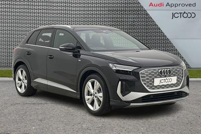 2026 Audi Q4 E-Tron 40 S line SUV 5dr Electric Auto 63kWh (204 ps) at JCT600