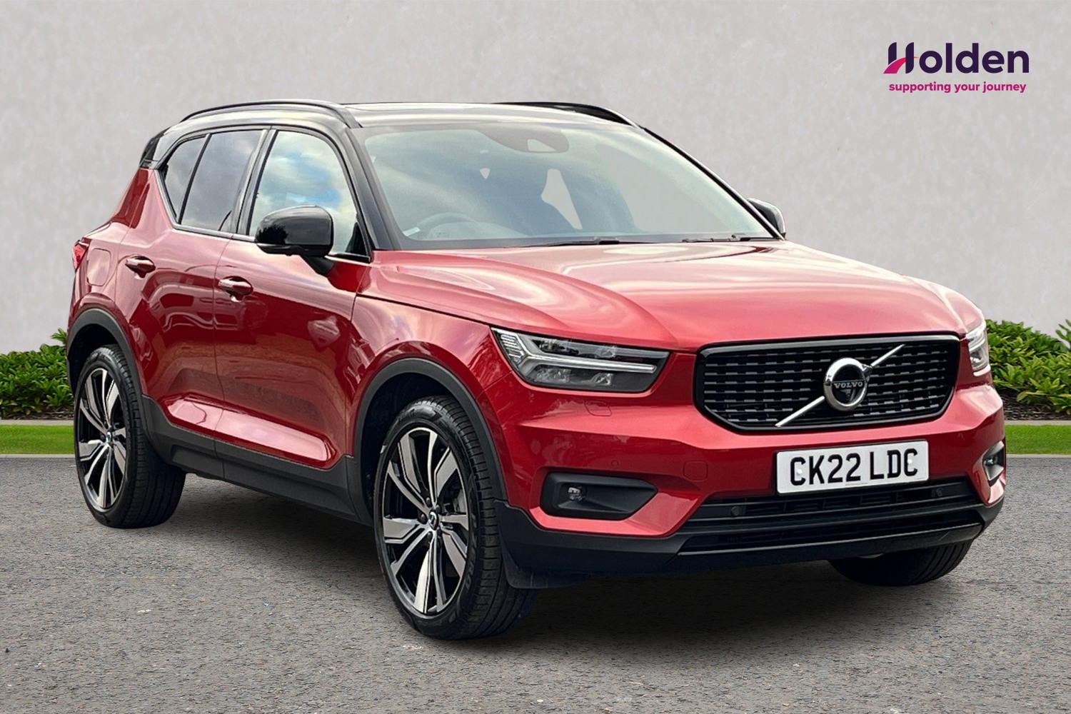 Used 2022 Volvo XC40 1.5h T5 Twin Engine Recharge 10.7kWh R Design Pro SUV 5dr Petrol Plug in Hybrid Auto Euro 6 29 490 12 885 miles Red Holden Volvo