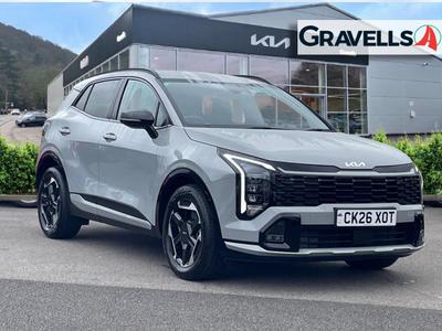 Used 2026 Kia SPORTAGE 1.6 T-GDi GT-Line SUV 5dr Petrol DCT Euro 6 (s/s) (147 bhp) wolf grey at Gravells