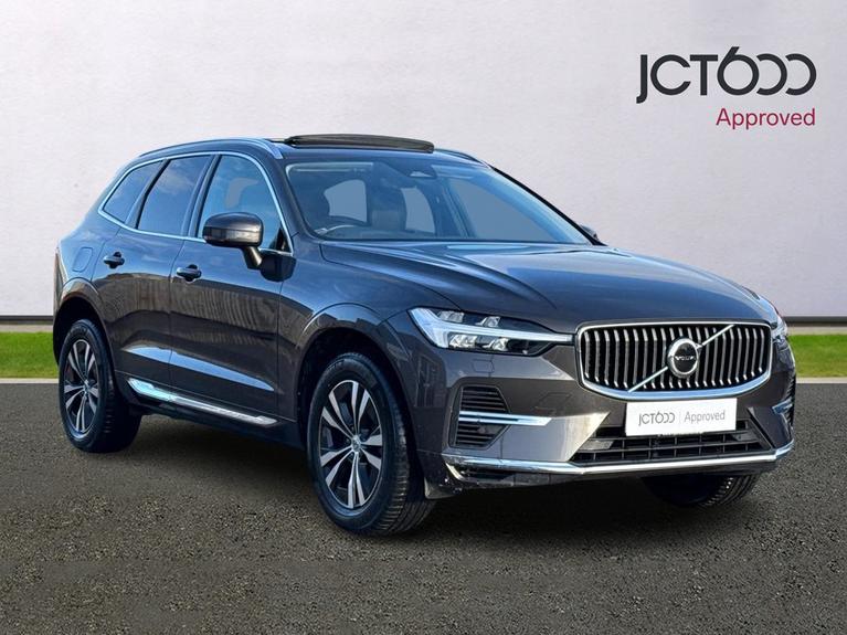 Used 2021 VOLVO XC60 2.0h T6 Recharge 11.6kWh Inscription Expression SUV 5dr Petrol Plug-in Hybrid Auto AWD Euro 6 (s/s) (340 ps) Grey at JCT600