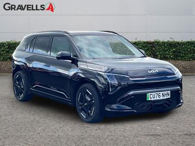 Used 2026 Kia EV3 81.4kWh GT-Line S SUV 5dr Electric Auto (201 bhp) Midnight Black at Gravells