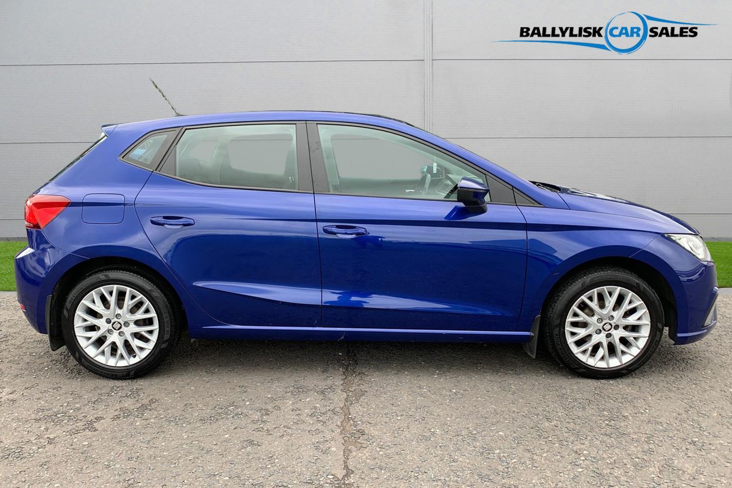 2017 SEAT Ibiza 1.0 TSI SE 95PS in Blue with 79K - vehicle photo 3 for sale on PureCar