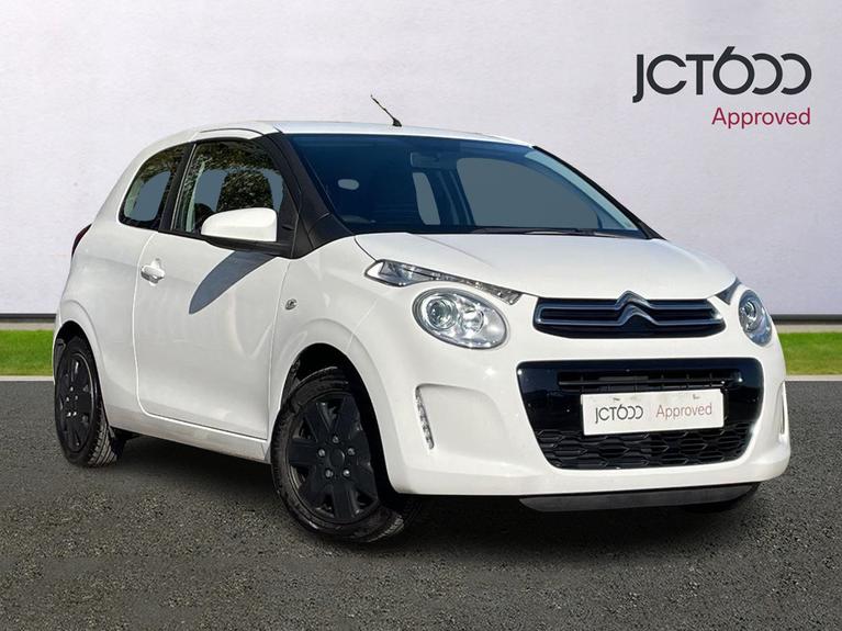 Used 2018 CITROEN C1 1.0 VTi Feel Hatchback 3dr Petrol Manual Euro 6 (72 ps) White at JCT600