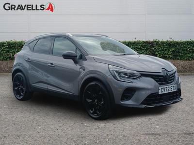 Used 2022 Renault CAPTUR 1.0 TCe Rive Gauche SE SUV 5dr Petrol Manual Euro 6 (s/s) (90 ps) Oyster Grey with Diamond Black at Gravells