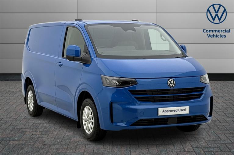 Used 2026 VOLKSWAGEN Transporter 2.0 TDI T30 Commerce Pro Panel Van 5dr Diesel Auto FWD SWB Euro 6 (s/s) (170 ps) Mid Blue at JCT600