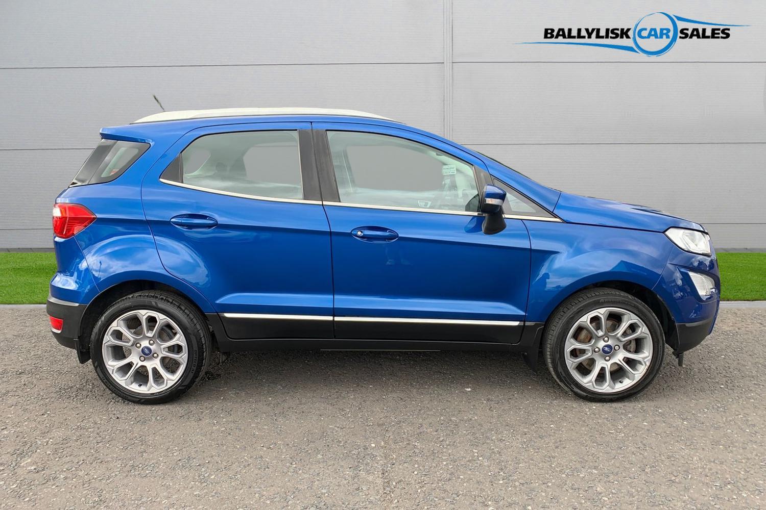 2019 Ford EcoSport 1.0T 125PS Titanium in Blue with 60K - vehicle photo 3 for sale on PureCar