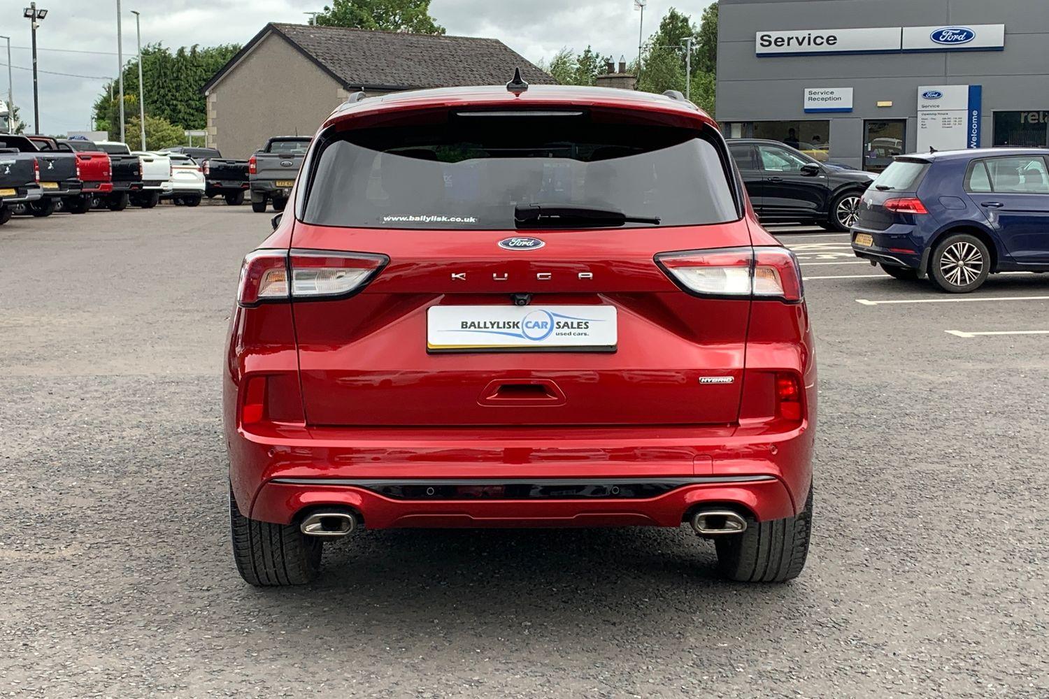 2023 Ford Kuga 2.5h Duratec FHEV 190PS ST-Line X Edition in Lucid Red with 42K - vehicle photo 5 for sale on PureCar