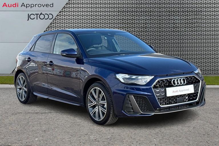 Used 2025 AUDI A1 1.5 TFSI 35 S line Sportback 5dr Petrol S Tronic Euro 6 (s/s) (150 ps) Blue at JCT600