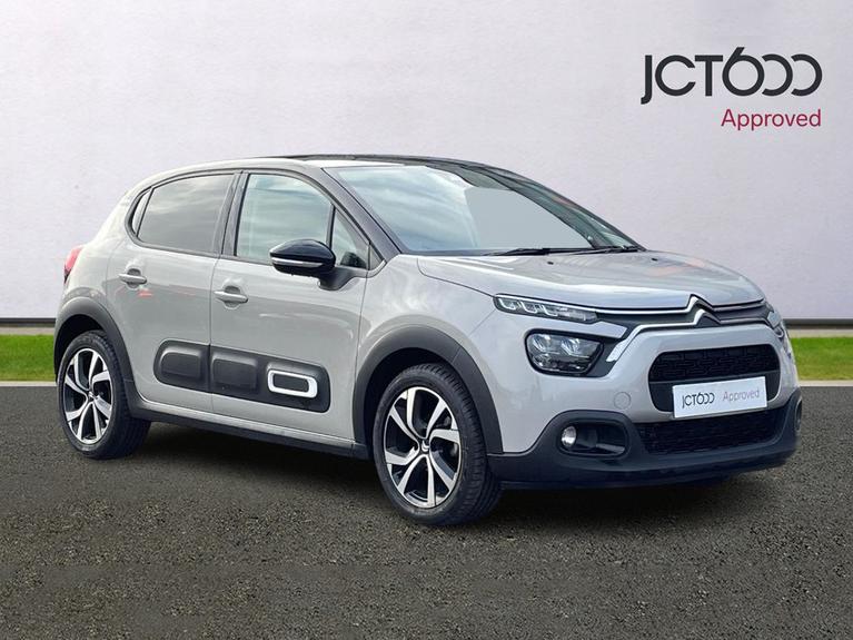 Used 2024 CITROEN C3 1.2 PureTech MAX Hatchback 5dr Petrol EAT6 Euro 6 (s/s) (110 ps) Grey at JCT600