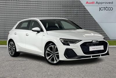 2026 AUDI A3 1.5 TFSI 30 S line Sportback 5dr Petrol Manual Euro 6 (s/s) (116 ps) at JCT600