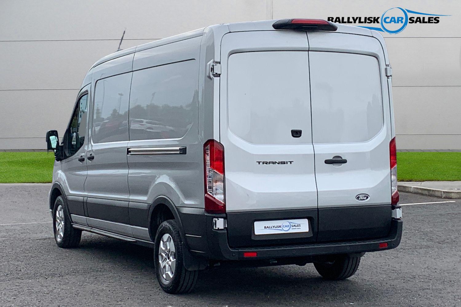 2025 Ford Transit 2.0 350 EcoBlue Limited FWD L3 H2 (165 ps) in Silver with 23K - vehicle photo 2 for sale on PureCar