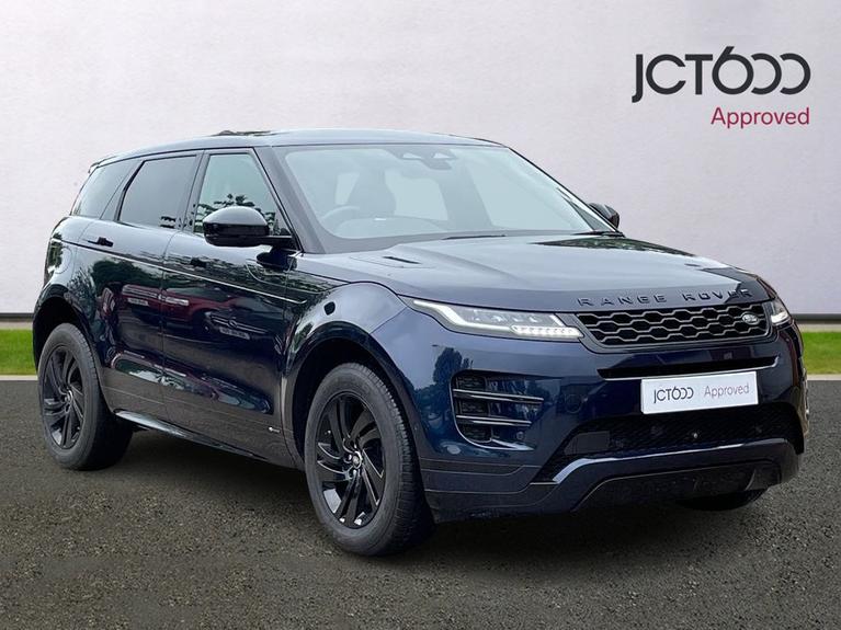 Used 2021 LAND ROVER Range Rover Evoque 2.0 D165 MHEV R-Dynamic S SUV 5dr Diesel Auto 4WD Euro 6 (s/s) (163 ps) Blue at JCT600