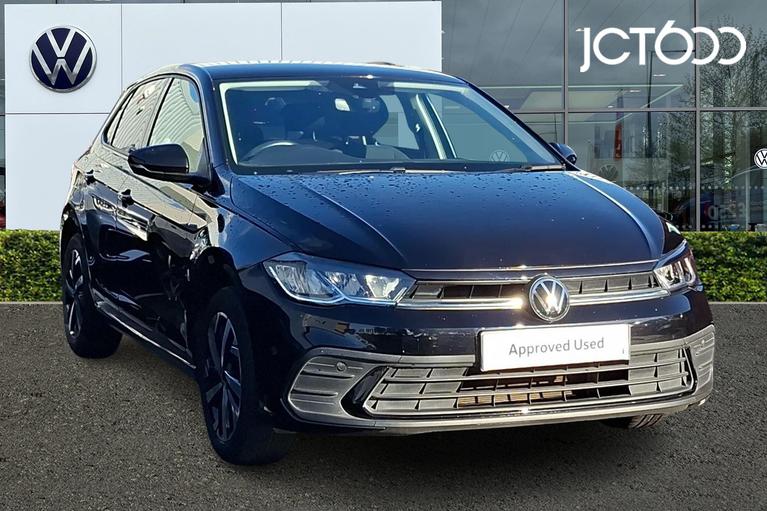 Used 2024 VOLKSWAGEN Polo 1.0 TSI Match 5dr Deep Black Pearl at JCT600