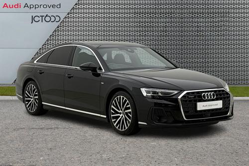 Audi A8 3.0 TDI V6 50 S line Saloon 4dr Diesel Tiptronic quattro Euro 6 (s/s) (LWB) (286 ps)