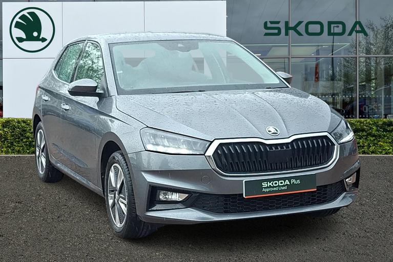 Used 2024 ŠKODA Fabia 1.0 TSI SE L Hatchback 5dr Petrol Manual Euro 6 (s/s) (110 ps) Grey at JCT600