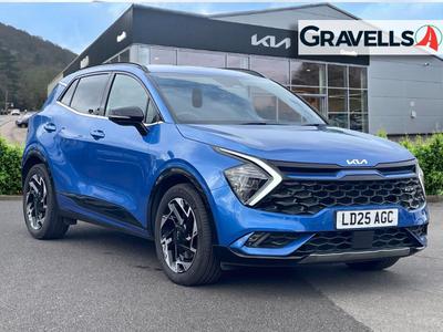 Used 2025 Kia Sportage 1.6 T-GDi 48V GT-LINE Blue Flame at Kia Motors UK