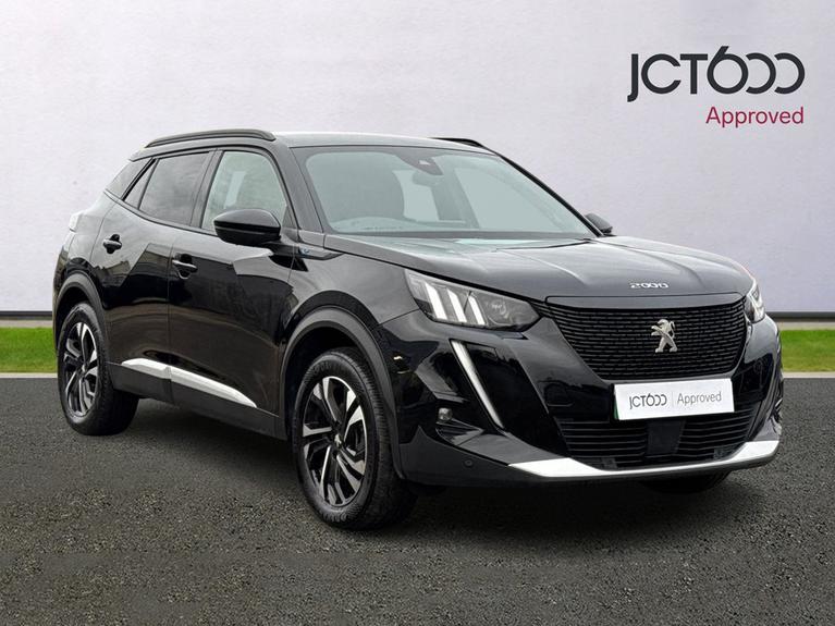 Used 2022 PEUGEOT E-2008 50kWh GT SUV 5dr Electric Auto (7kW Charger) (136 ps) Black at JCT600