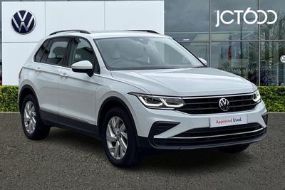 2022 VOLKSWAGEN Tiguan 1.4 TSI 13kWh Life SUV 5dr Petrol Plug-in Hybrid DSG Euro 6 (s/s) (245 ps) at JCT600