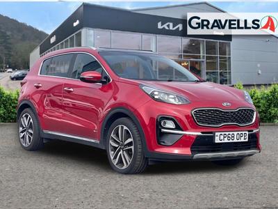 Used 2019 Kia SPORTAGE 1.6 T-GDi 4 SUV 5dr Petrol DCT AWD Euro 6 (s/s) (174 bhp) Red at Gravells