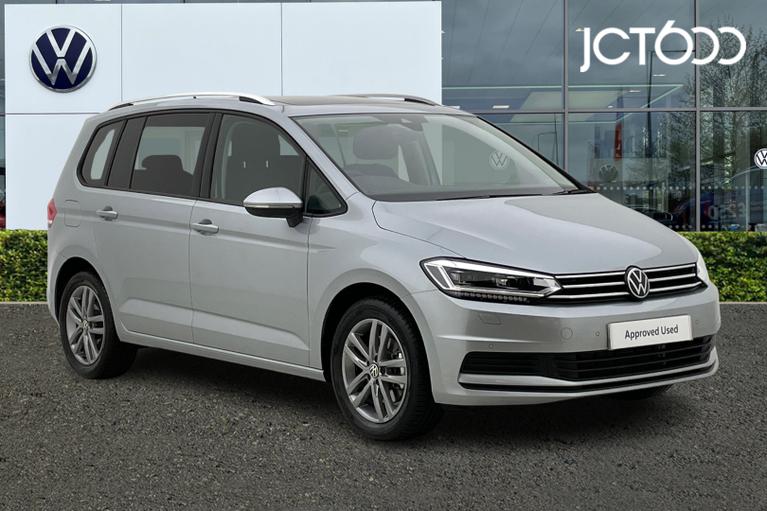 Used 2024 Volkswagen Touran 1.5 TSI EVO Match 5dr Oyster Silver at JCT600