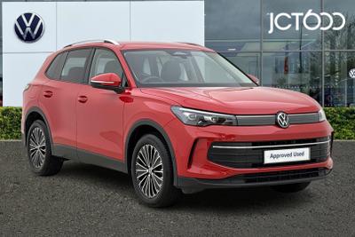 2024 VOLKSWAGEN Tiguan 1.5 eTSI MHEV Match SUV 5dr Petrol Hybrid DSG Euro 6 (s/s) (150 ps) at JCT600