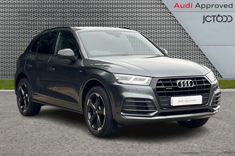 Used 2020 Audi Q5 2.0 TDI 40 Black Edition SUV 5dr Diesel S Tronic quattro Euro 6 (s/s) (190 ps) Grey at JCT600