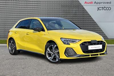 2025 Audi A3 1.5 TFSI 35 S line Sportback 5dr Petrol S Tronic Euro 6 (s/s) (150 ps) at JCT600