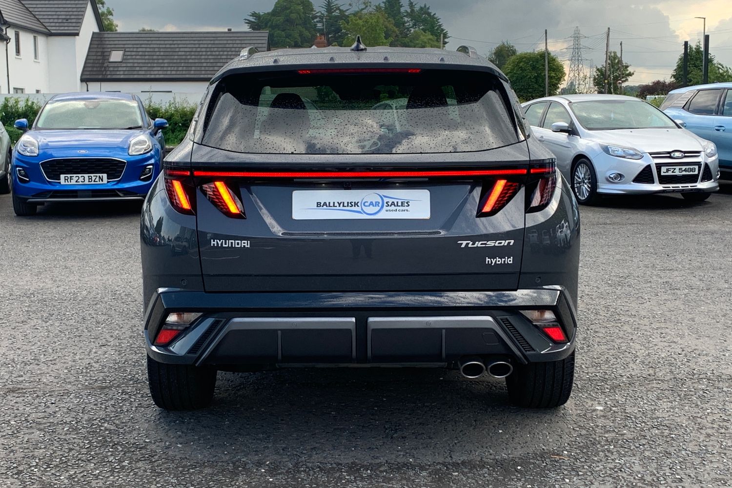 2026 Hyundai TUCSON 1.6T FHEV 239PS N Line in Ecotronic Grey with 4K - vehicle photo 5 for sale on PureCar