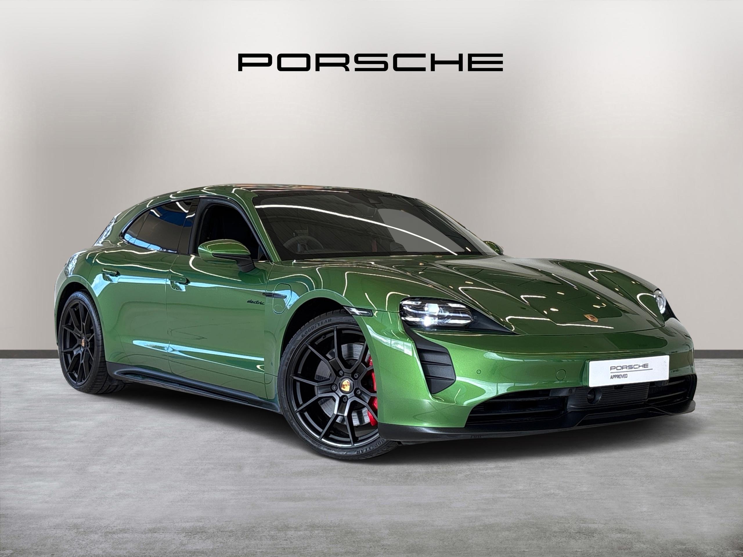 porsche taycan mamba green