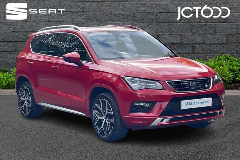 Used 2019 SEAT Ateca 1.5 TSI EVO FR Sport SUV 5dr Petrol DSG Euro 6 (s/s) (150 ps) Red at JCT600