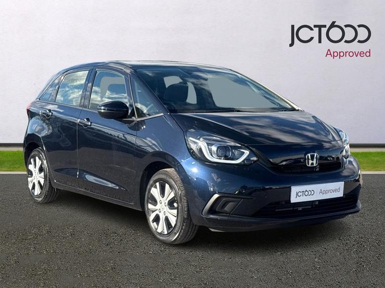 Used 2023 HONDA Jazz 1.5 h i-MMD SR Hatchback 5dr Petrol Hybrid eCVT Euro 6 (s/s) (109 ps) Blue at JCT600