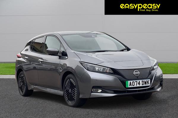 Used 2024 Nissan LEAF 110kW N-Connecta 39kWh 5dr Auto Gun metallic at easypeasy