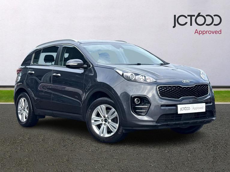 Used 2018 KIA Sportage 1.6 GDi 2 SUV 5dr Petrol Manual Euro 6 (s/s) (130 bhp) Silver at JCT600