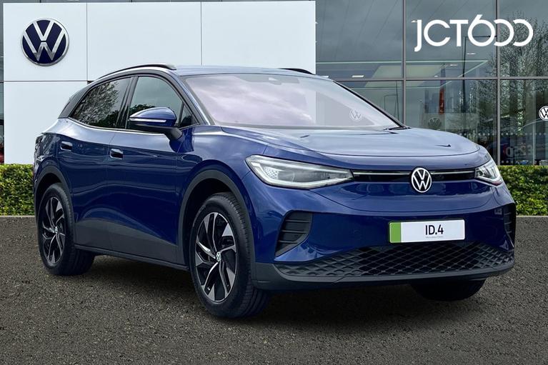 Used ~ VOLKSWAGEN Id.4 ID.4 Pro Match 77kWh 286 PS 1- Blue Dusk Metallic at JCT600