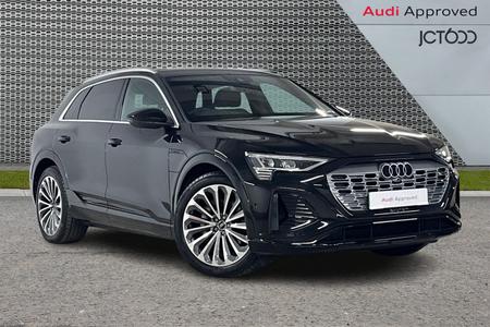 2023 AUDI Q8 E TRON 50 S LINE SUV 5DR ELECTRIC AUTO QUATTRO 95KWH 11KW CHARGER 340... photo