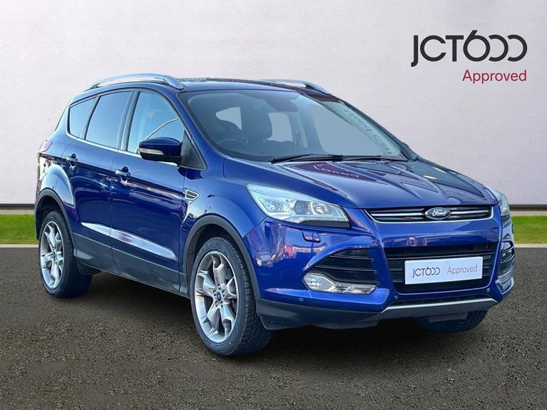 Used 2016 FORD Kuga 2.0 TDCi Titanium X SUV 5dr Diesel Manual 2WD Euro 6 (s/s) (150 ps) Blue at JCT600