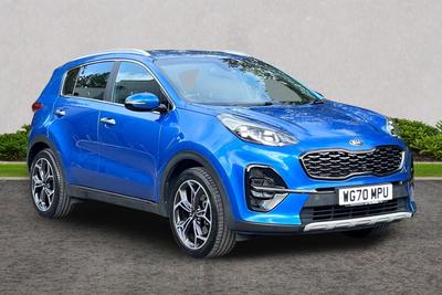 Used 2021 Kia Sportage 1.6 T-GDi ISG GT-LINE Blue Flame at Kia Motors UK